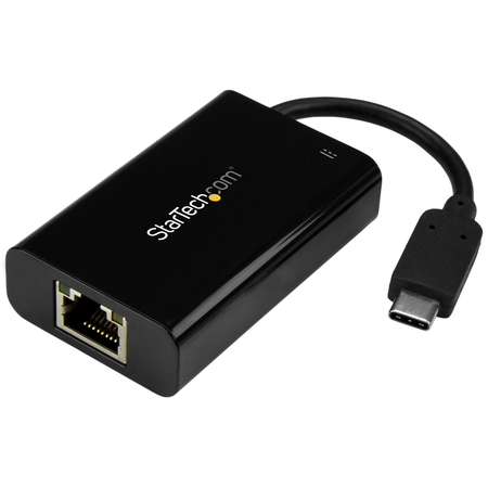 STARTECH.COM USB-C Gigabit Ethernet Network Adapter with PD Charging US1GC30PD
